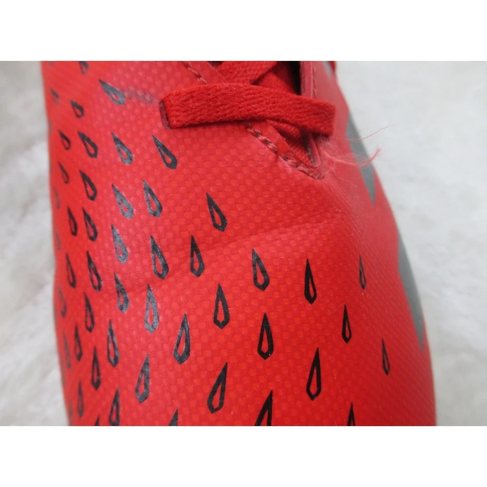 Adidas Predator Freak .4 Soccer Cleats Shoes FY6333 Mens‎ Size 12 Red Athletic*